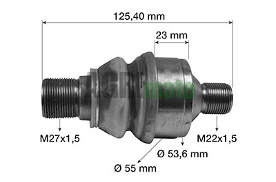 Technical drawing for PIVOT PIN