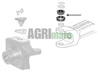Technical drawing for TAPERED ROLLER BEARING
Ø 22.6 X 47 X 15.5 MM