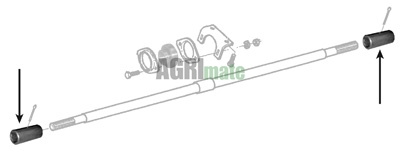 Technical drawing for COUPLING,DRIVE AXLE
L 120 MM – 1”3/8 – Z=6