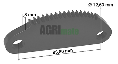 Technical drawing for HAND BRAKE RATCHET