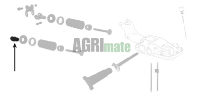 Technical drawing for CLEVIS FORK