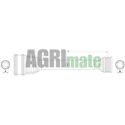 Technical drawing for Protection wide angle
FXWS – L = 1210 – SH