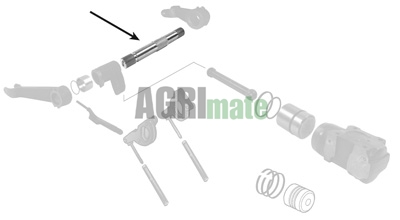 Technical drawing for LIFT ARM SHAFT
L 392.5 MM – Ø 55.5 MM