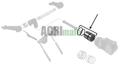 Technical drawing for PISTON RING ASSEMBLY
VERSION 3 SEGMENTS REPLACED BY VERSION 1 SEGMENT