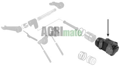 Technical drawing for HYDRAULIC LIFT CYLINDER