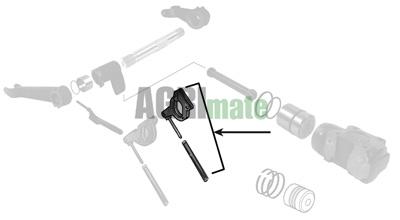Technical drawing for DRAFT LINK ASSEMBLY