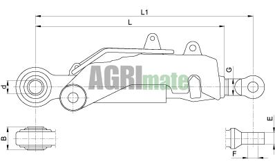 Technical drawing for AUTOMATIC STABILISER
L = 420 mm