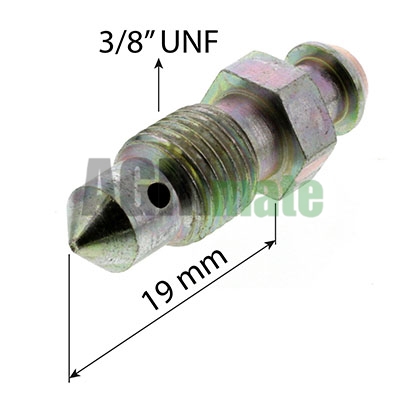 Technical drawing for BLEEDER SCREW