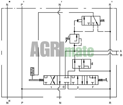 Technical drawing for SPOOL VALVE