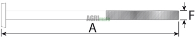 Technical drawing for LEVELLING BOXSHAFT
L 292 MM – T 15 MM