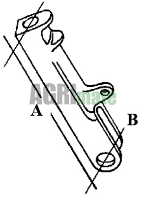 Technical drawing for LEVELLING FORK
L 260 MM – Ø 20 MM