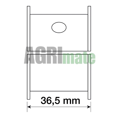 Technical drawing for MAIN BEARING PAIR
STD