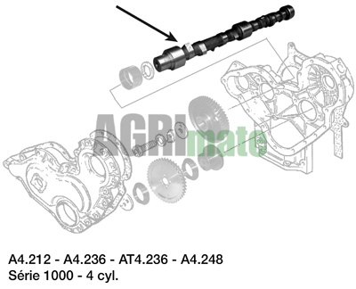 Technical drawing for CAMSHAFT
L 527 MM