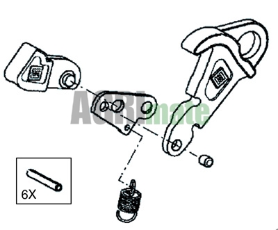 Technical drawing for HOOK LOCK KIT
CAT 3