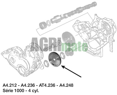 Technical drawing for IDLER GEAR
Ø 50.68 X 170/157.80 X 25.2 MM – Z=63