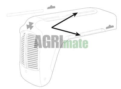 Technical drawing for HOOD PANEL
RIGHT