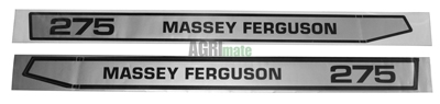 Technical drawing for DECAL SET
MF 275