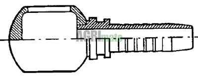 Technical drawing for BANJOS – BSP
3/8” – HOSE 1/4”