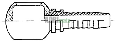 Technical drawing for BANJOS – METRIC
M14 X 1.5 – HOSE 3/8”