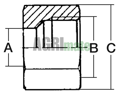 Technical drawing for NUT
M26x1,5 – TUBE 18MM