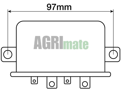 Technical drawing for VOLTAGE REGULATOR CONTROL BOX
14V – 11A