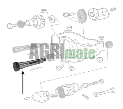Technical drawing for BALANCER SHAFT
Ø 44.50 MM – L 227 MM