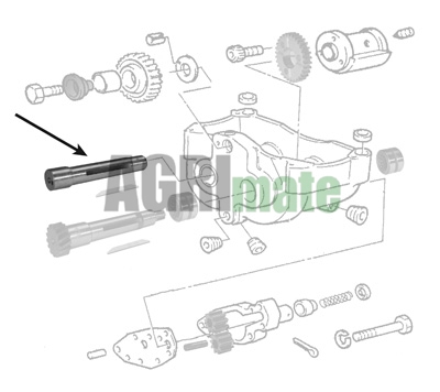 Technical drawing for BALANCER SHAFT
Ø 25.40 MM – L 172 MM