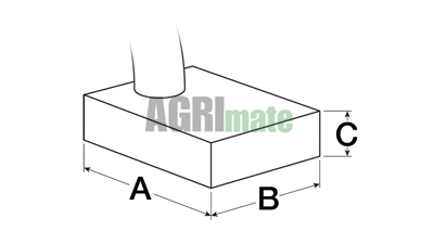 Technical drawing for STARTER BRUSH SET
