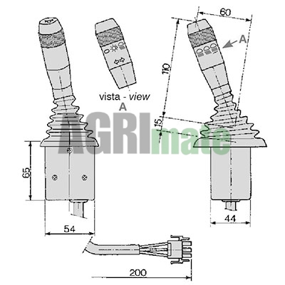 Technical drawing for STEERING COLUMN SWITCH
HORN-LIGHTING