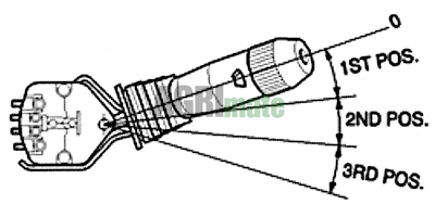 Technical drawing for STEERING COLUMN SWITCH
WIPER – WINDSHIELD WASHER
