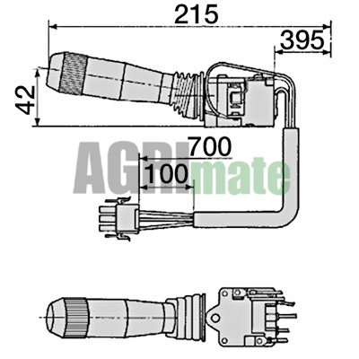 Technical drawing for STEERING COLUMN SWITCH
HORN-LIGHTING