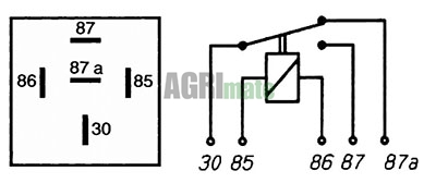Technical drawing for RELAY
12V – 20/30A