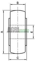 Technical drawing for ROLLER
12 x 35 x 15.5 mm – COVERED WITH PLASTIC
