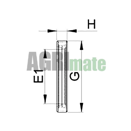 Technical drawing for OIL SEAL
Ø 35 X 60 X 18.5 MM