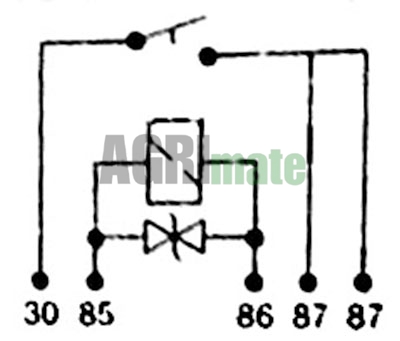Technical drawing for RELAY
30A