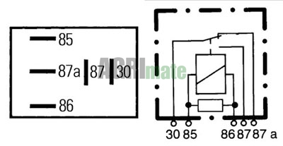 Technical drawing for RELAY
12V – 15/20A