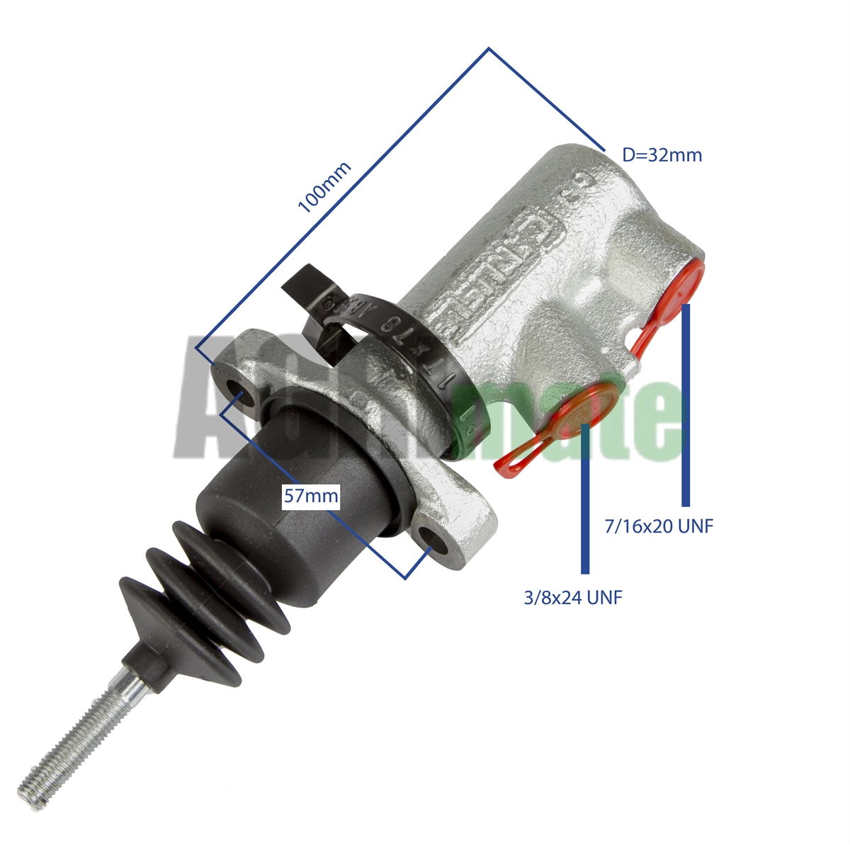 Technical drawing for MASTER BRAKE CYLINDER
SYNTHETIC OIL