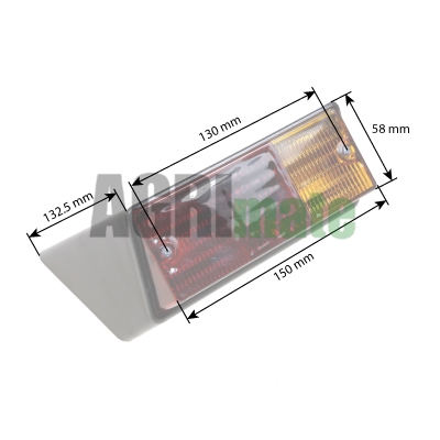 Technical drawing for REAR LIGHT
RIGHT