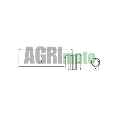 Technical drawing for HALF INTERNAL PROTECTION P-LINE
PG30 – Ø 98 – L1000
