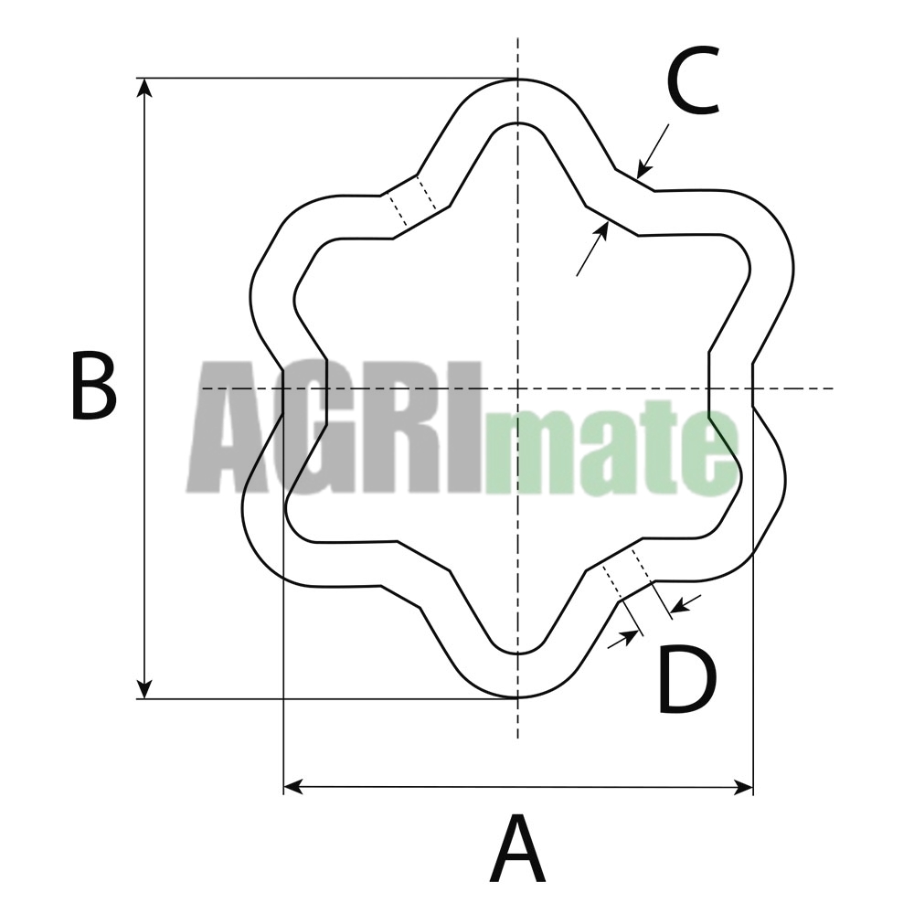 Technical drawing for PROFILE TUBE HARDENED
47x61x1400