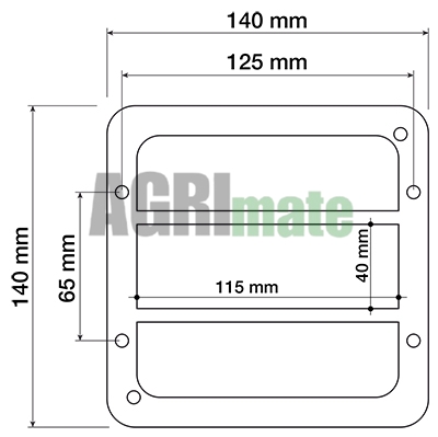 Technical drawing for GRILLE